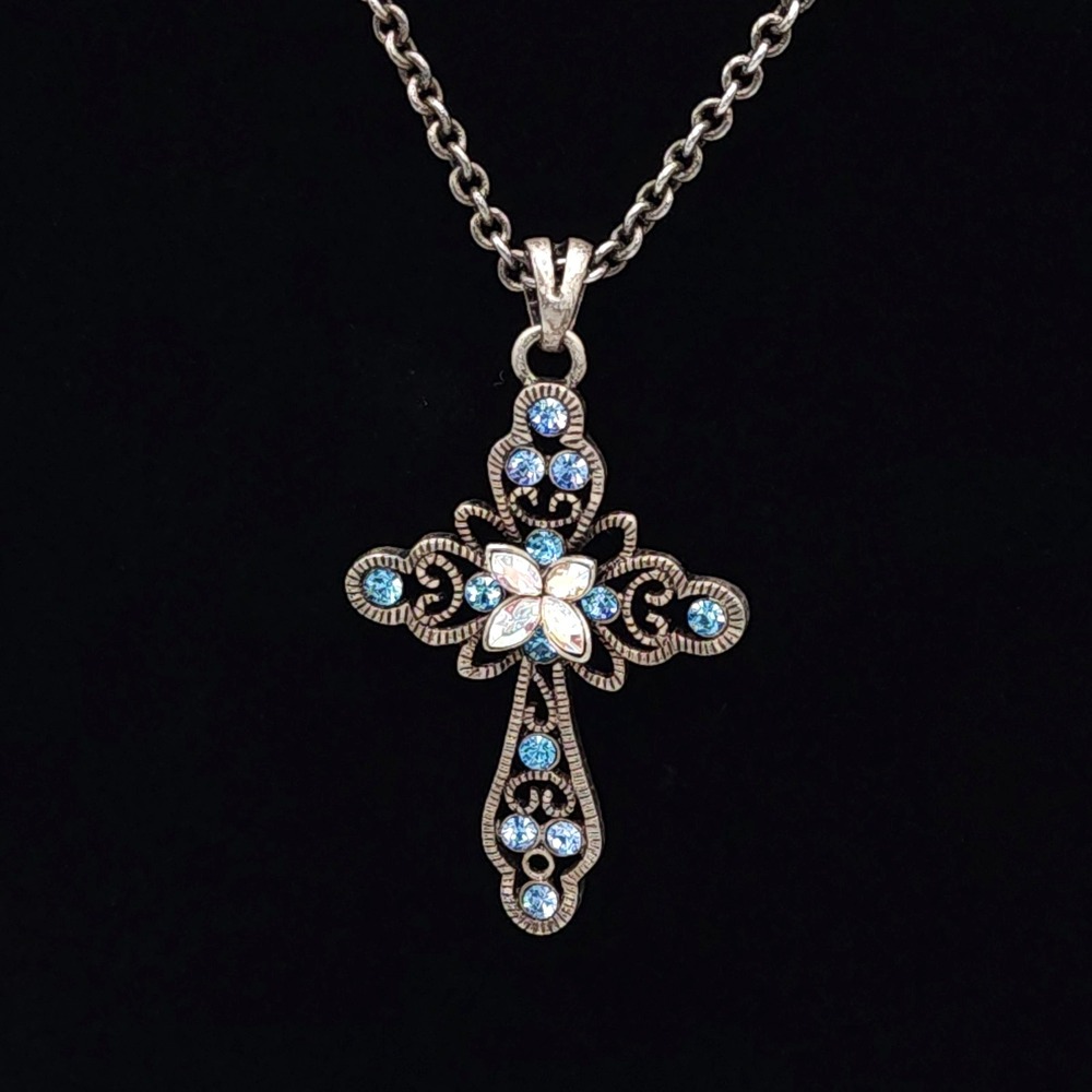 Lia Sophia Devotion Cross Necklace 19in